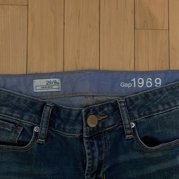 GAP 1969 Sexy boot , 29/8a Womens jeans blue denim. - Picture 3 of 4
